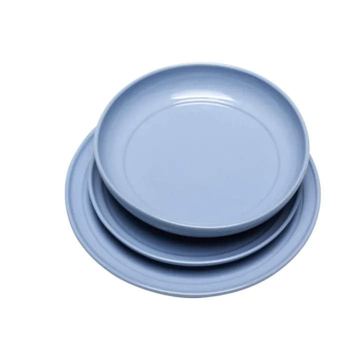 Amare Dinner Plate Light blue^Hübsch Online