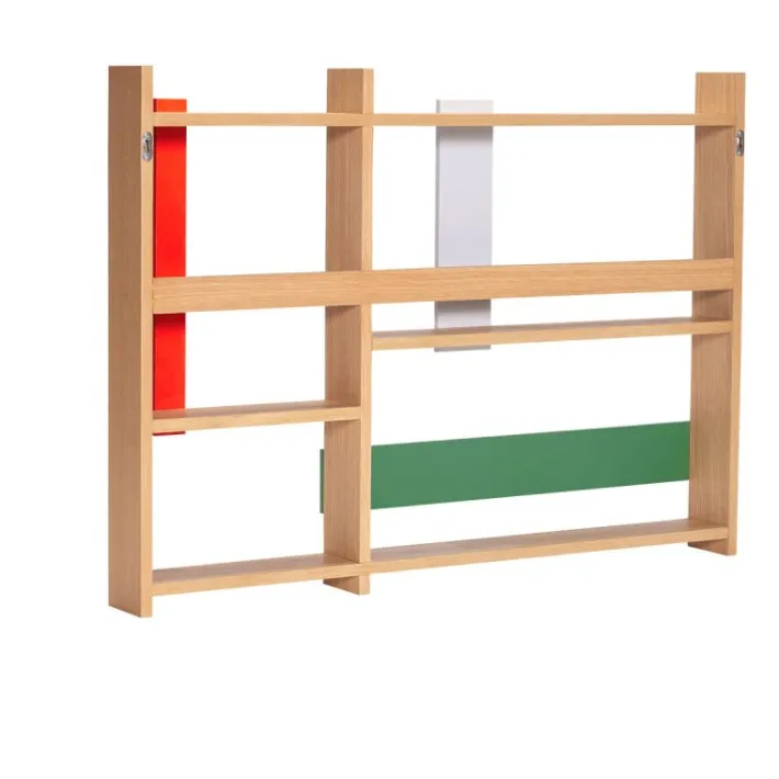 Arki Wall Shelf/Magazine Holder Natural/Multicolour^Hübsch Store