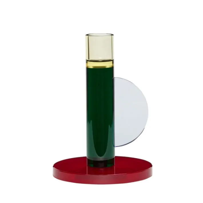 Astro Candlestick Green^Hübsch Best Sale