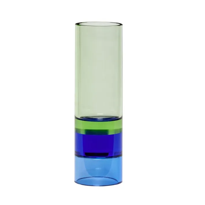 Astro Tealight Holder Green/Blue^Hübsch Cheap