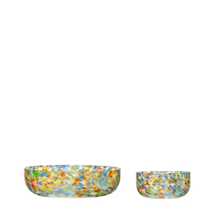 Confetti Bowls Multicolour (set of 2)^Hübsch Shop