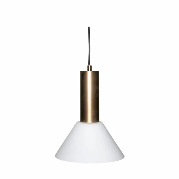 Contrast Pendant Burnished brass^Hübsch Hot