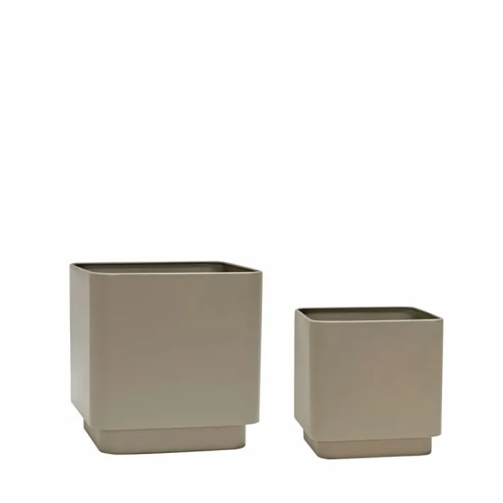 Cube Pots (set of 2)^Hübsch Fashion