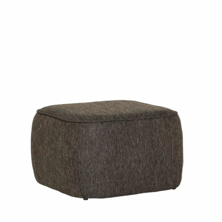 Cube Pouffe Dark^Hübsch Fashion