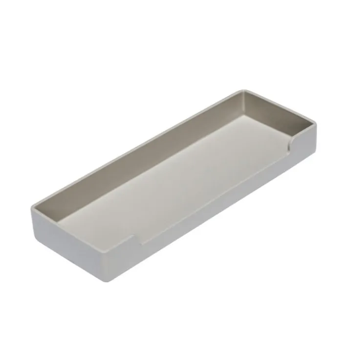 District Storage Tray Square Light grey^Hübsch Shop