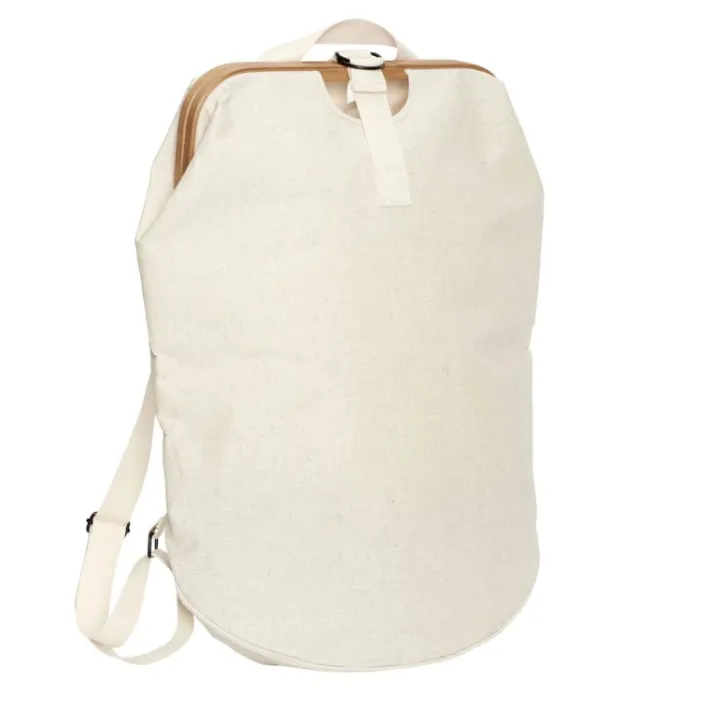 Ecru Laundry Bag Beige^Hübsch New