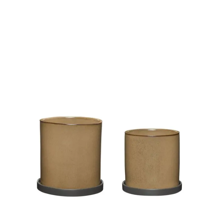 Era Pots (set of 2)^Hübsch Flash Sale