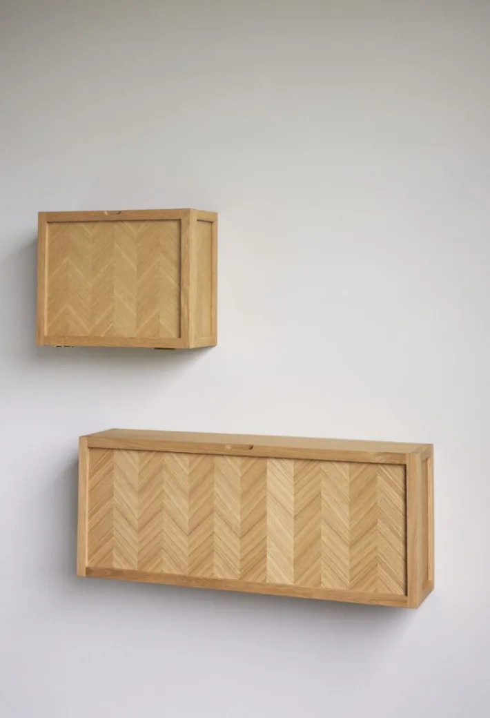 Herringbone Shoe Cabinet^Hübsch Store