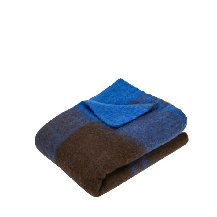 Inlet  Throw Brown/Blue^Hübsch Cheap