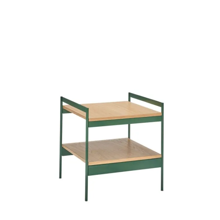 Jaunty Side Table Green/Natural^Hübsch Shop