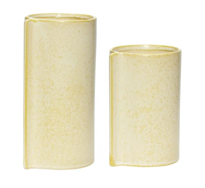 Leaf Pots (set of 2)^Hübsch Store