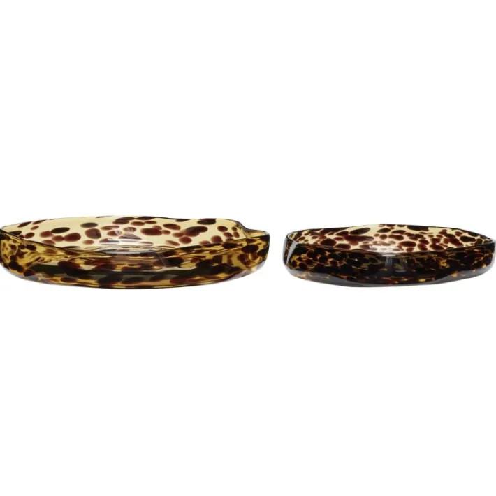 Leo Bowls Brown (set of 2)^Hübsch Cheap