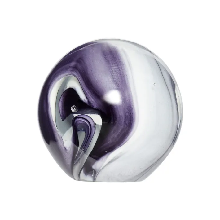 Leverage Paper Weight Purple/White^Hübsch Cheap