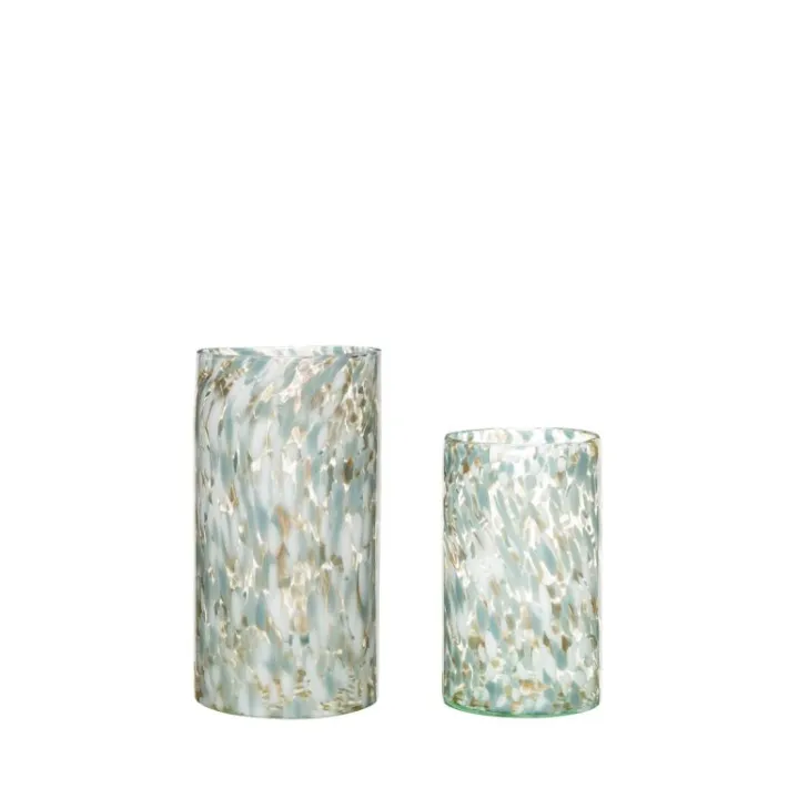 Libra Vases Blue (set of 2)^Hübsch Store