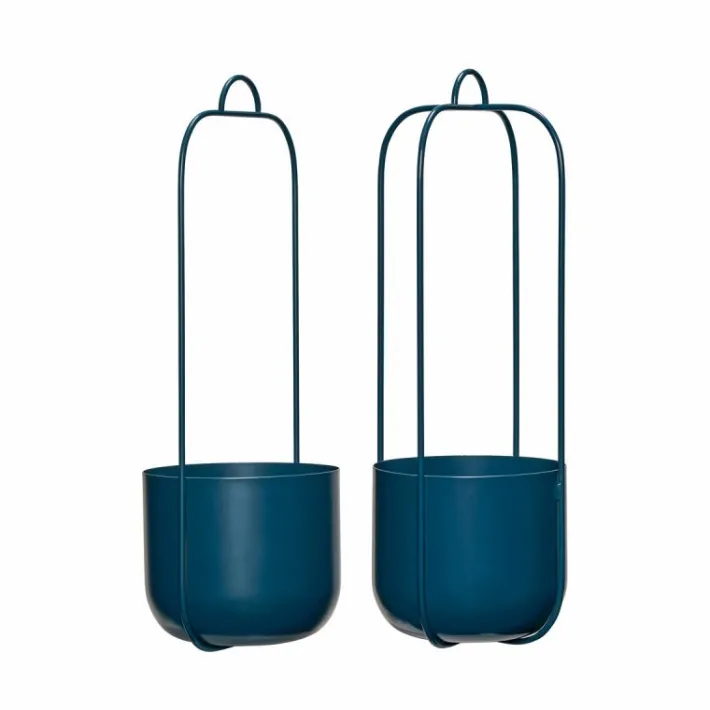 Lotus Hanging Pots (set of 2)^Hübsch Cheap