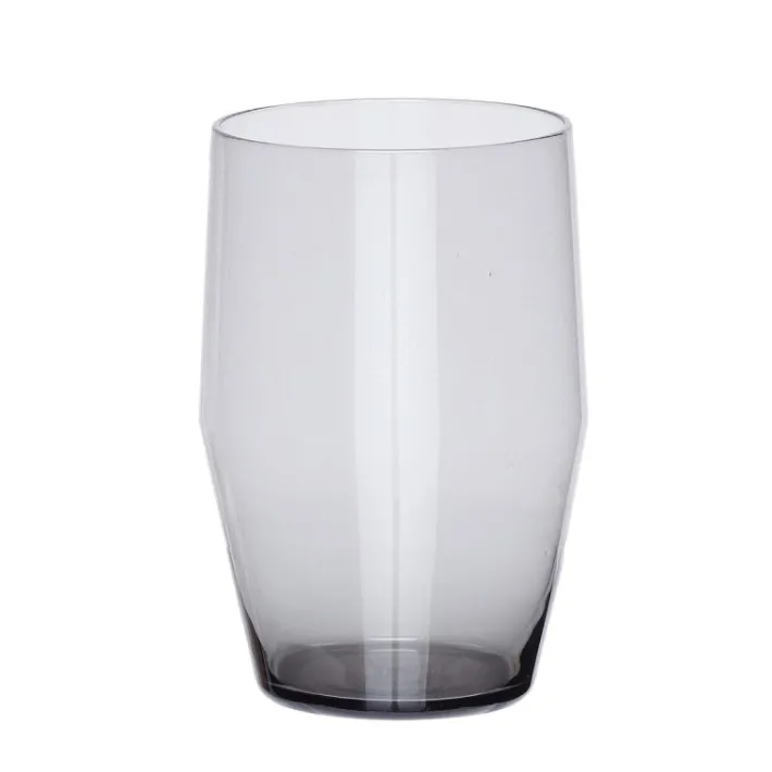 Lunar Drinking Glass Grey^Hübsch Shop