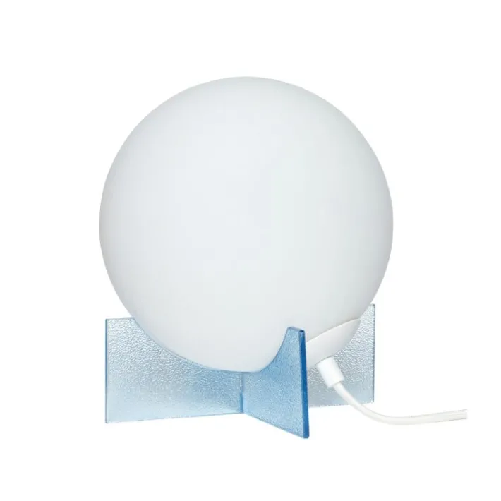 Moon Table Lamp Blue/White^Hübsch Outlet