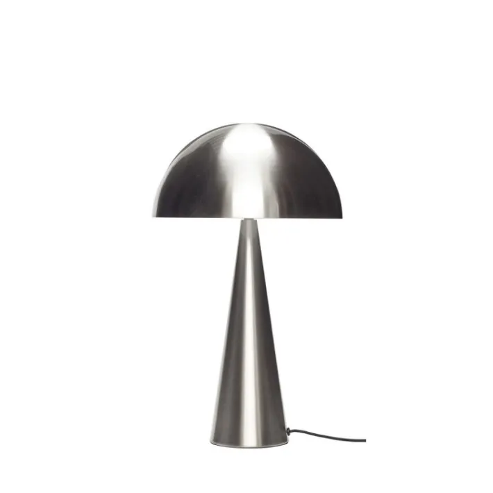 Mush Table Lamp Tall Nickel^Hübsch Store