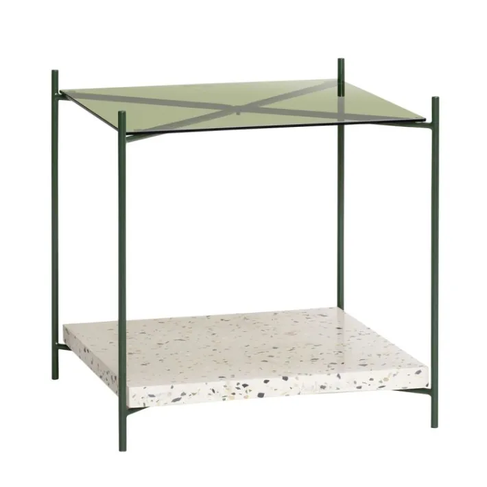 Niche Side Table Green/Terrazzo^Hübsch Store