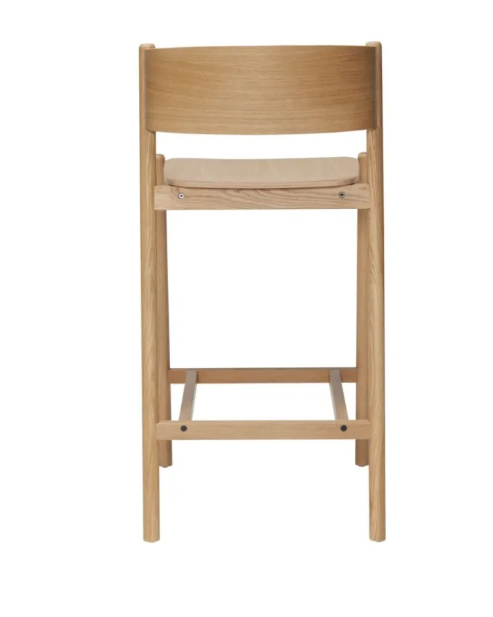 Oblique Bar Stool^Hübsch Shop