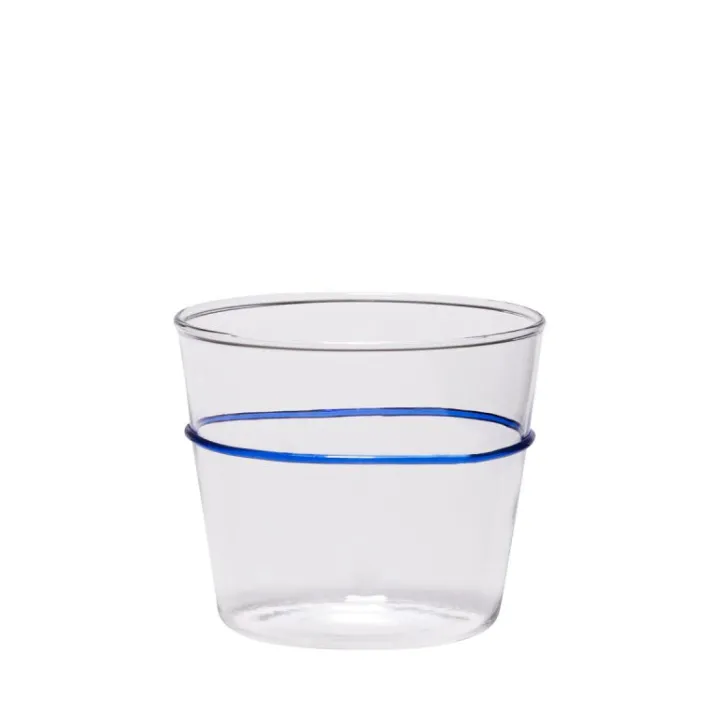 Orbit Drinking Glass Blue^Hübsch Discount