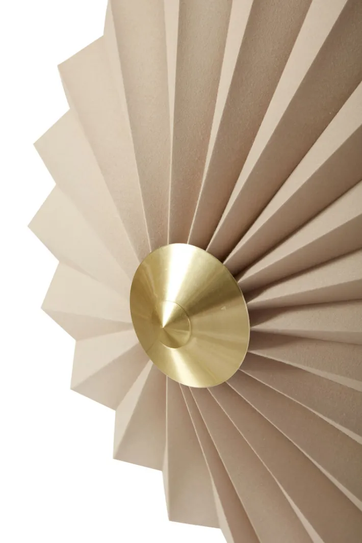 Pliss Wall Light Beige^Hübsch Best Sale