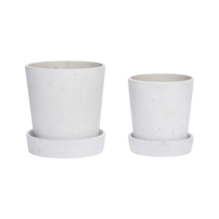 Podium Pots Small (set of 2)^Hübsch Discount