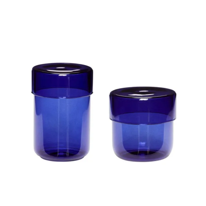 Pop Storage Jars Small (set of 2)^Hübsch New