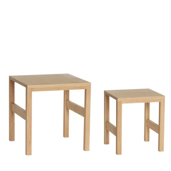 Puzzle Side Table (set of 2)^Hübsch Cheap